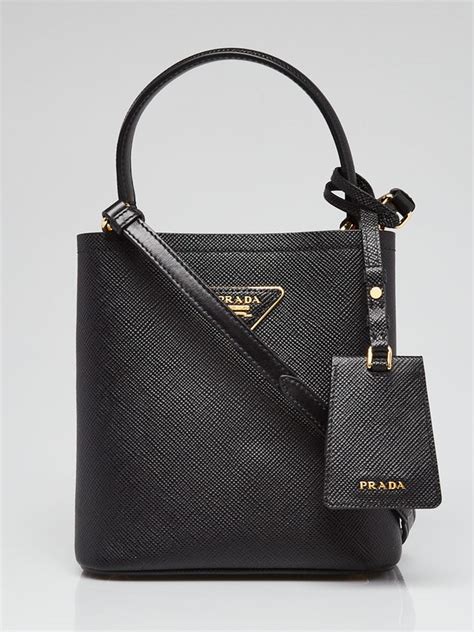 prada 1ba217|Small Saffiano Leather Prada Panier Bag.